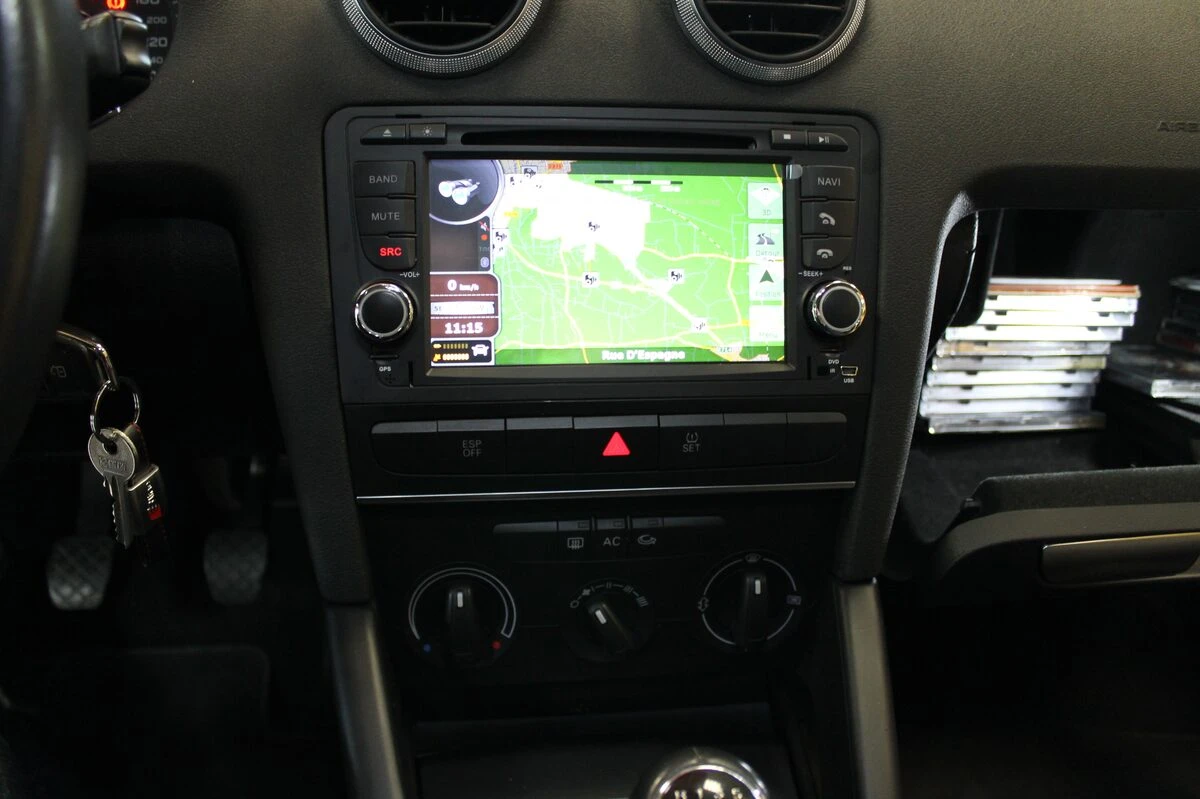 Audi A3 2010 : GPS multimédia avec alertes radars