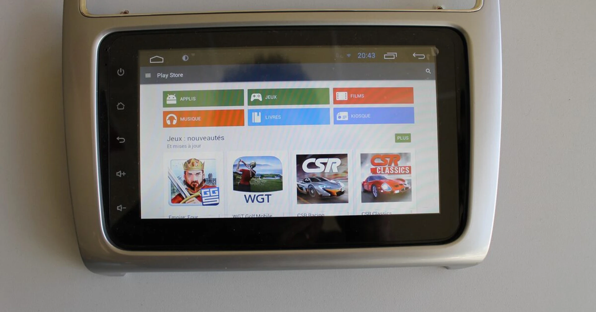 VW Polo 2015 : autoradios GPS en exclusivité CAN bus