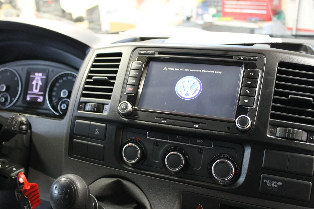 Volkswagen Transporter : GPS et radars de recul à l'écran