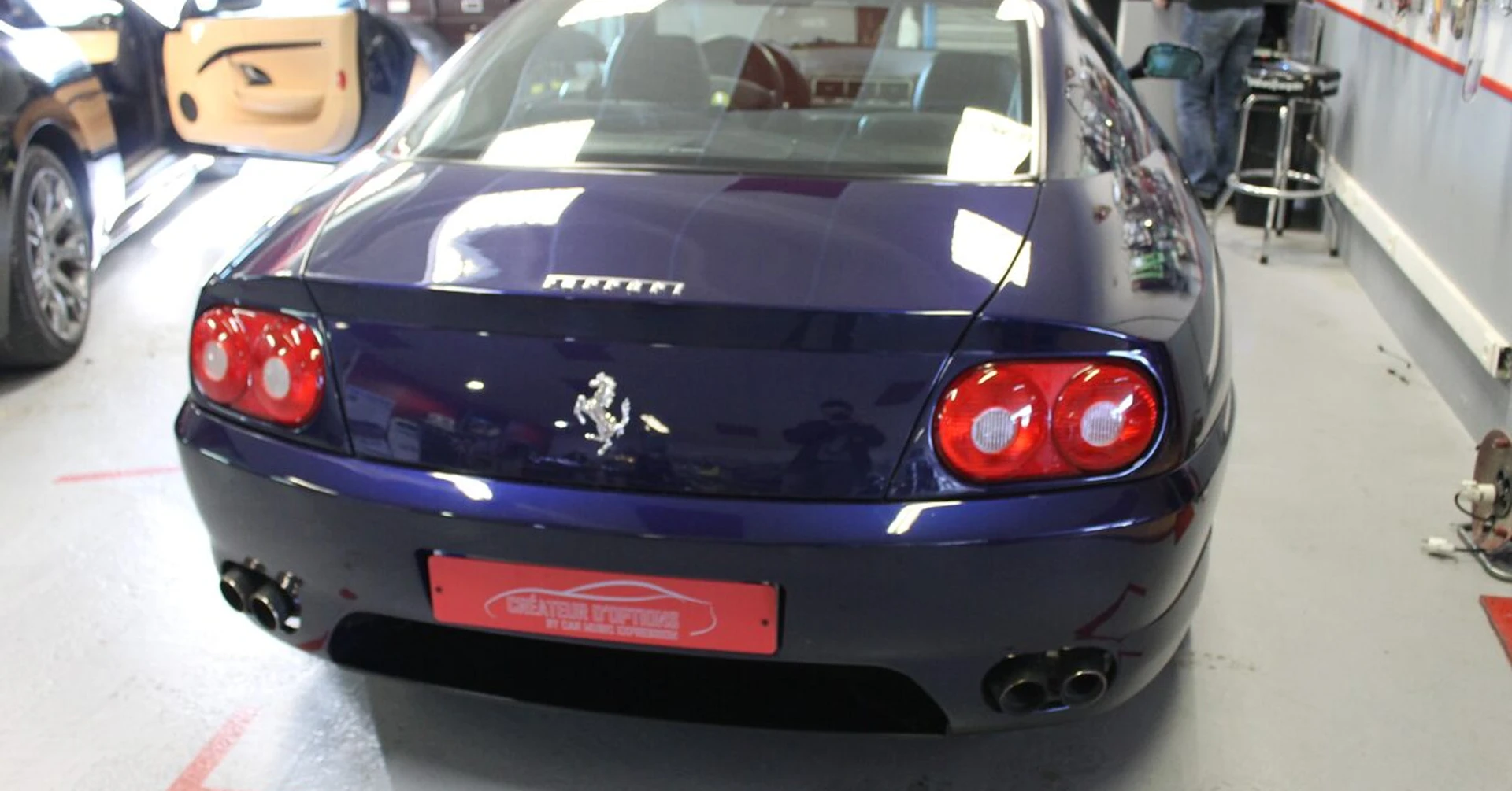 Ferrari 456 GT : haut-parleurs BLAM et alarme
