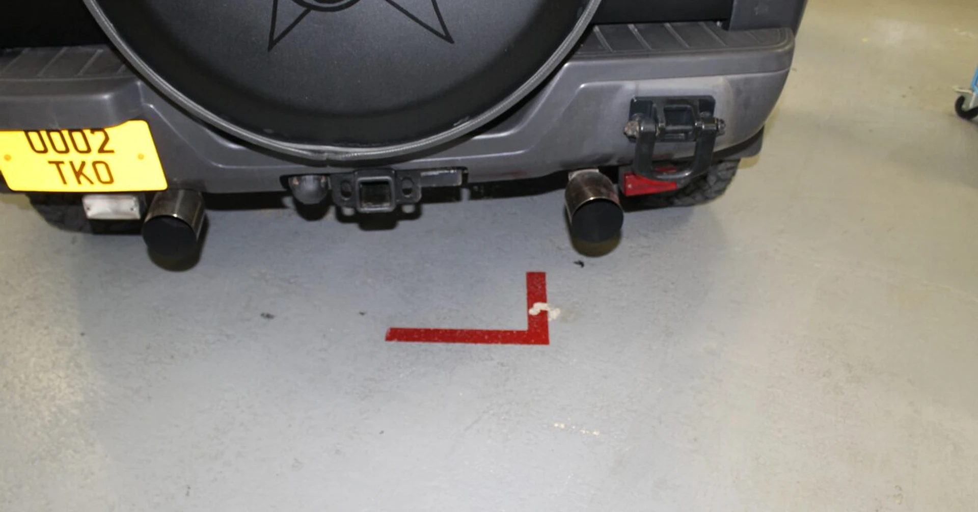 Hummer H3 : double sortie d'échappement inox Pepinox