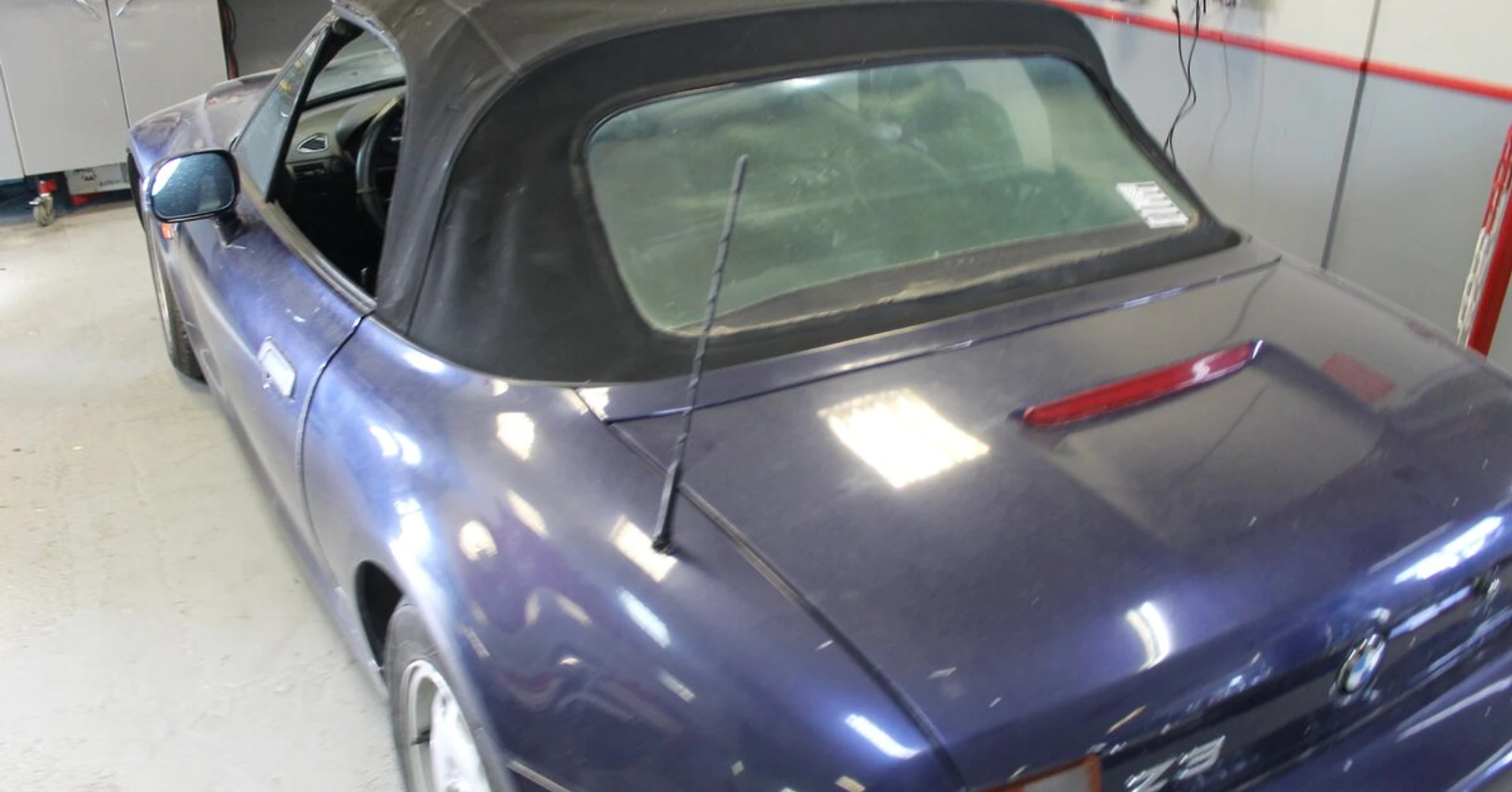 BMW Z3 : remplacement de la capote