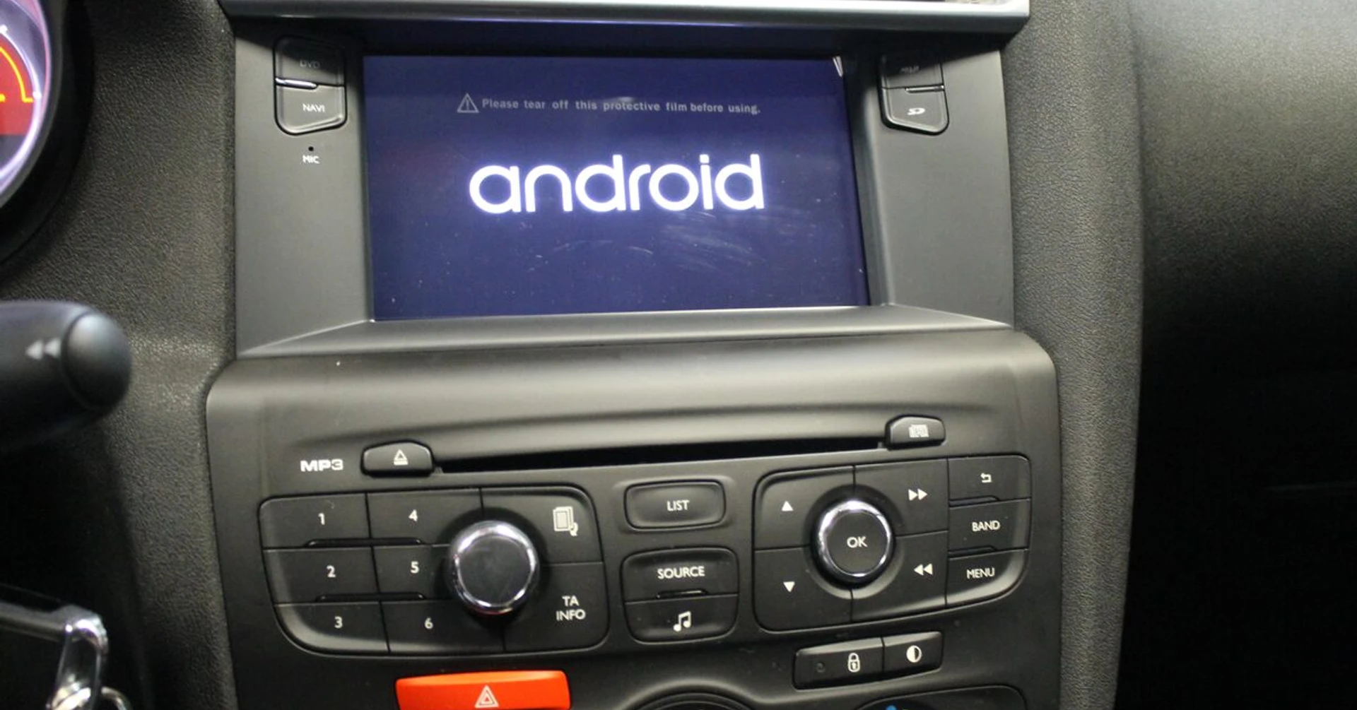 Citroën C4 2015 : autoradio GPS Android et caméra de recul