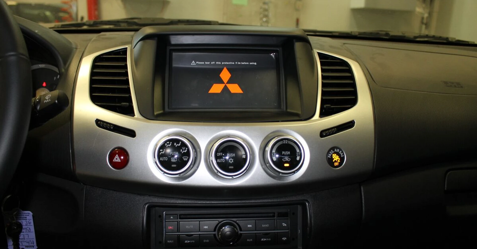 Mitsubishi L200 2015 : GPS tactile et caméra de recul