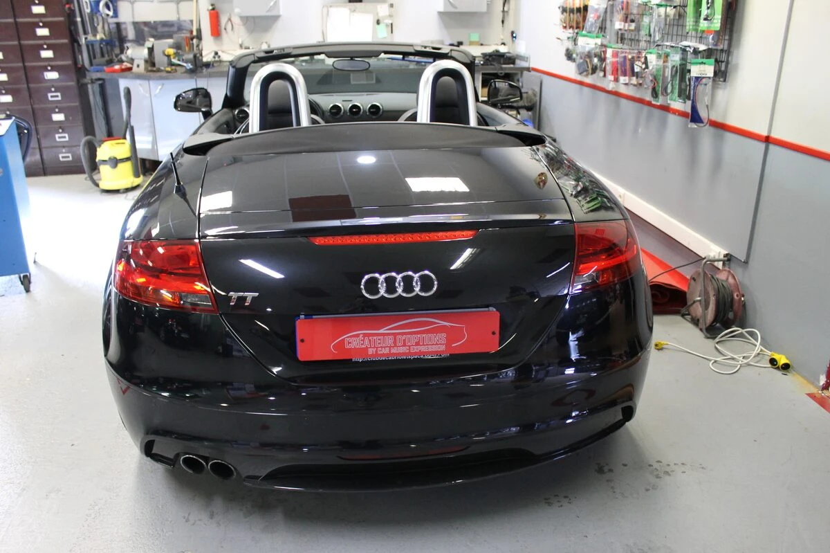 Audi TT : autoradio GPS avec DVD, USB et Bluetooth