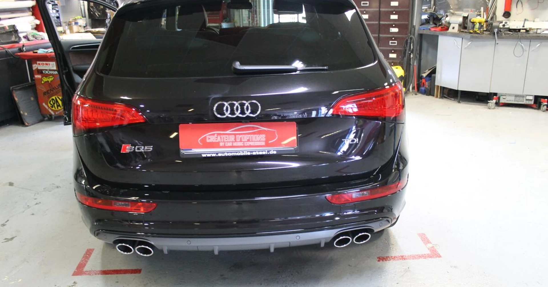 Audi SQ5 : création du régulateur de vitesse