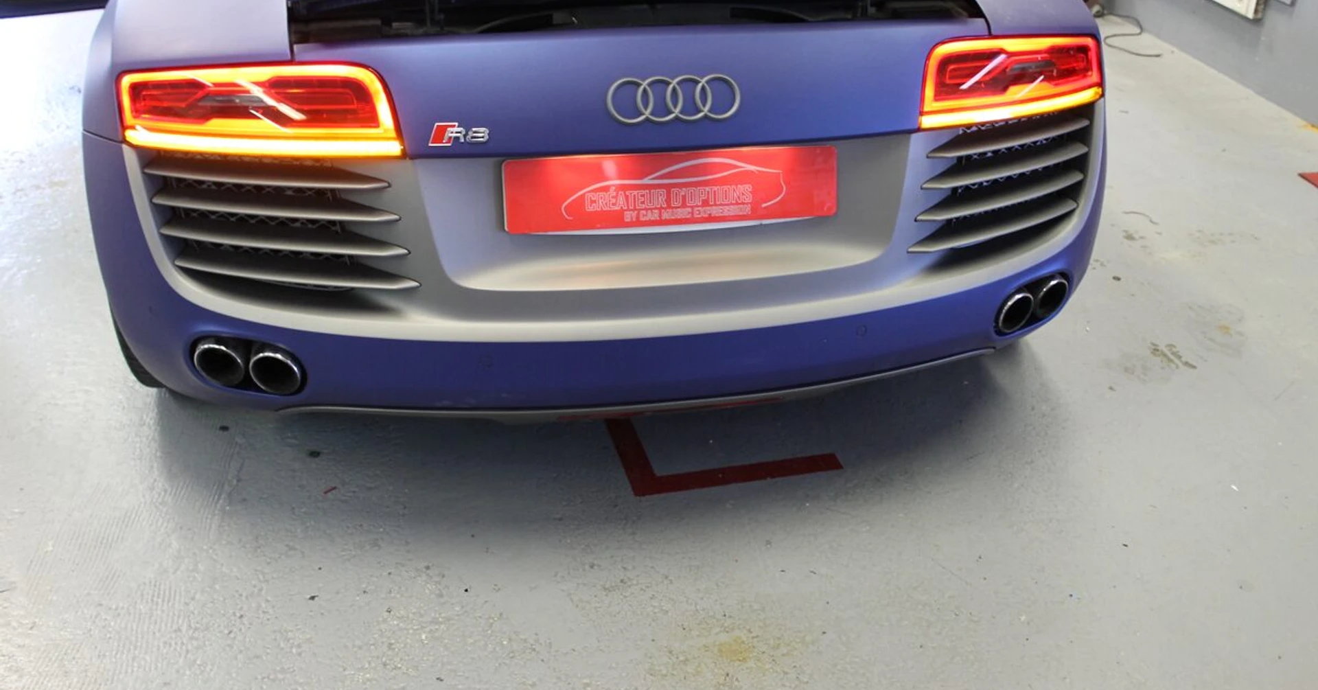 Audi R8 : feux arrière LED et codage du calculateur