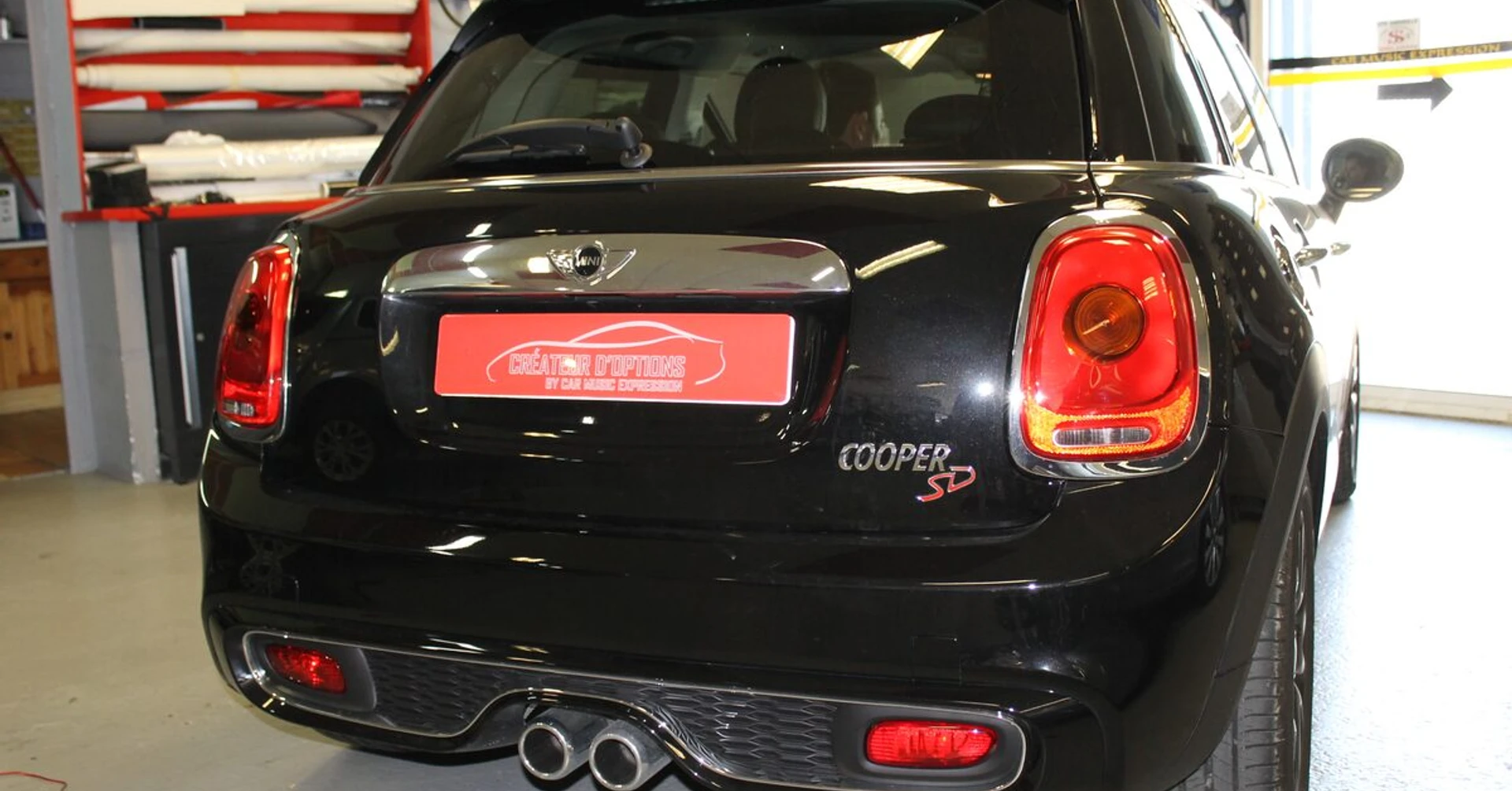 Mini Cooper SD 2015 : pack basses Match et Kenwood