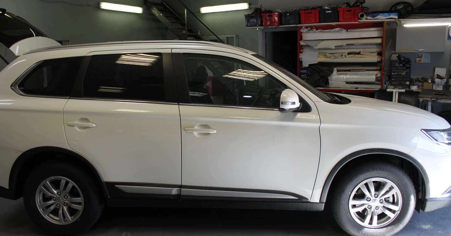 Mitsubishi Outlander : autoradio GPS et caméra de recul