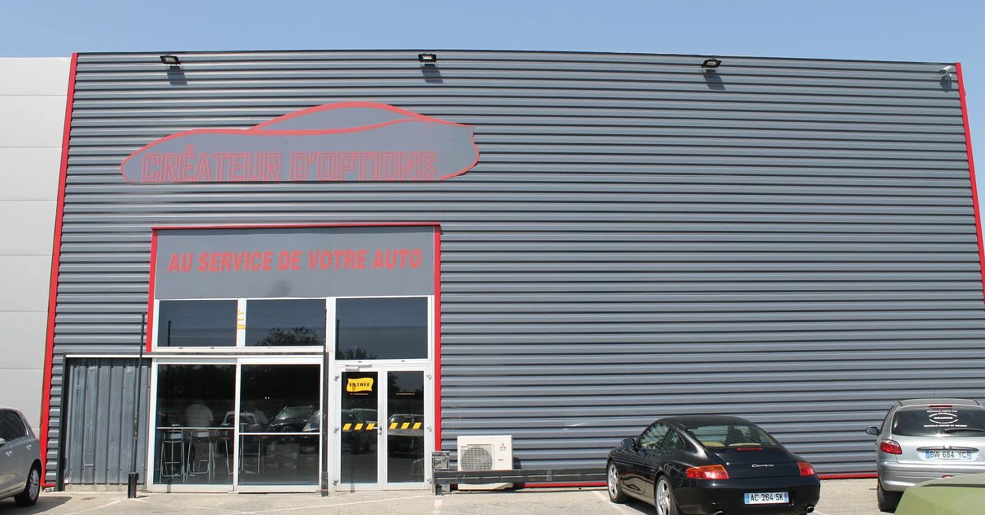 Car Music Expression : la façade du magasin rénovée