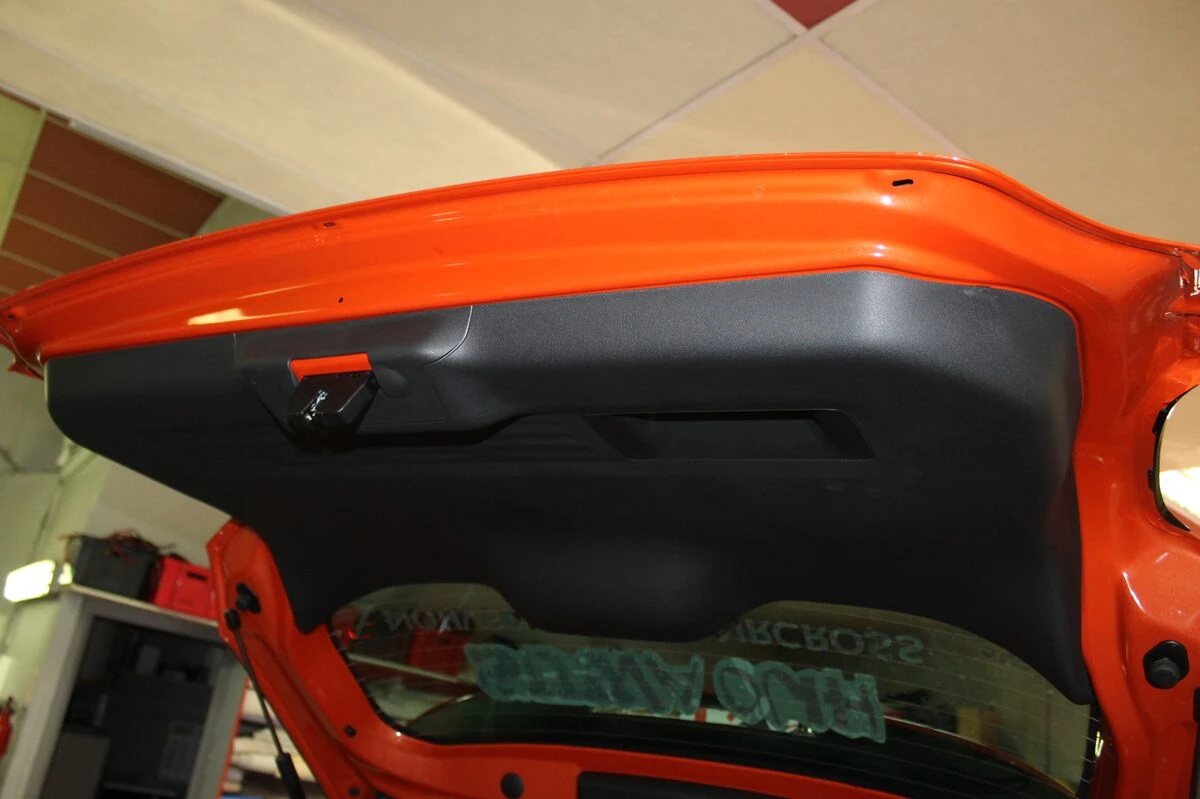 Citroën C3 Aircross 2017 : caméra de recul codée sur l'écran d'origine