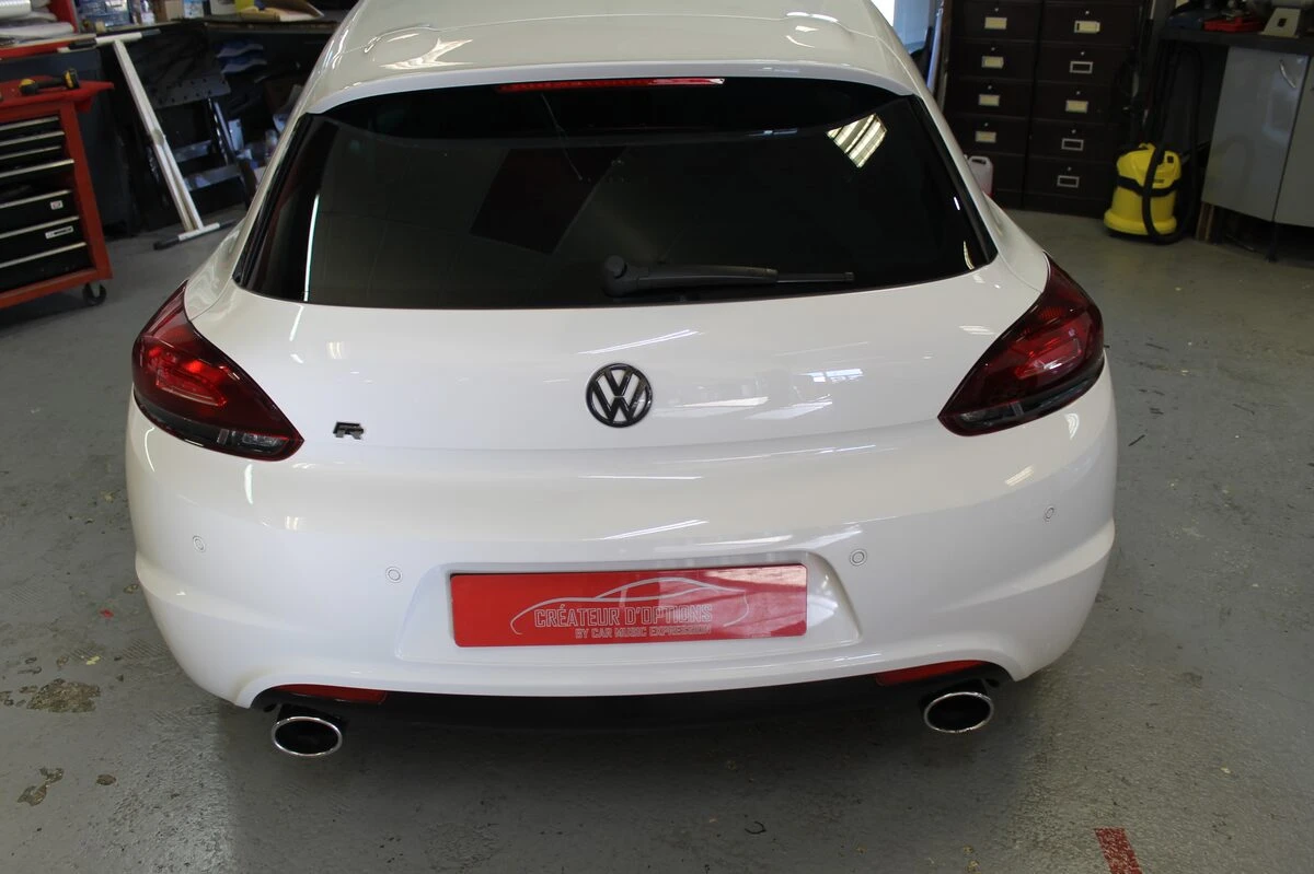 Volkswagen Scirocco R : autoradio GPS avec reprise de l'ordinateur de bord