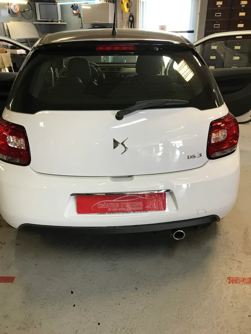 Citroën DS3 : autoradio GPS, caméra de recul et Bluetooth