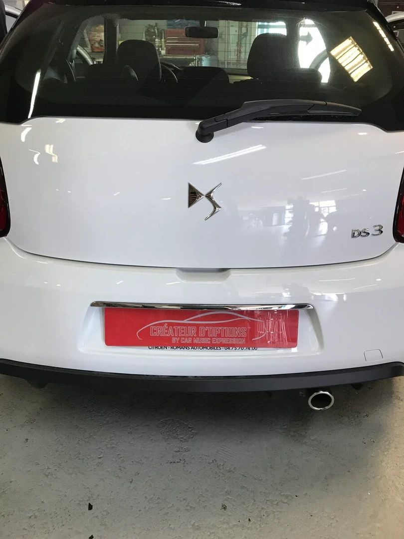 Citroën DS3 : autoradio GPS, caméra de recul et Bluetooth