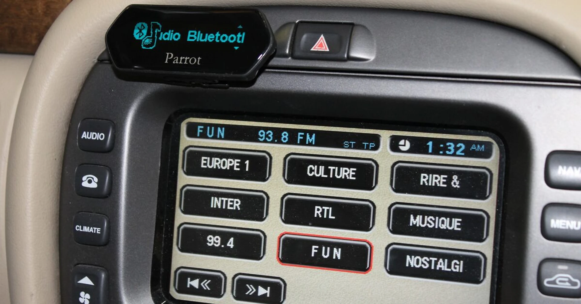 Jaguar X-Type : Bluetooth audio et entrée USB