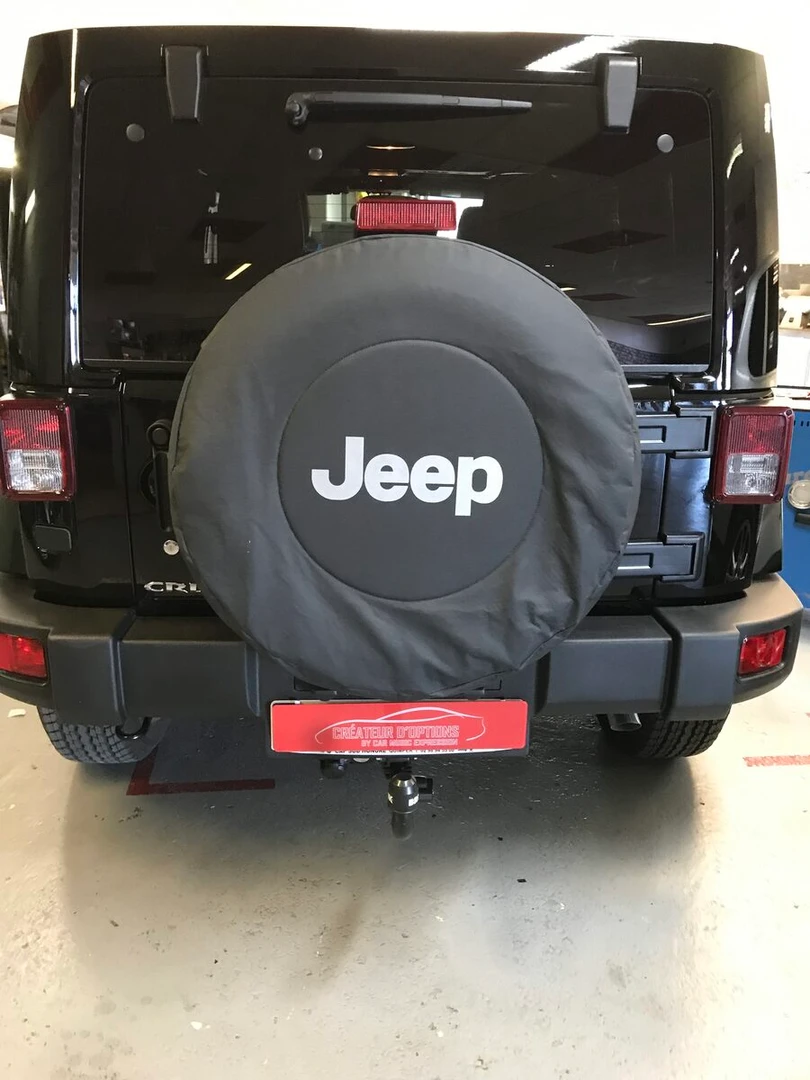 Jeep : création d'une caméra de recul sur l'écran d'origine