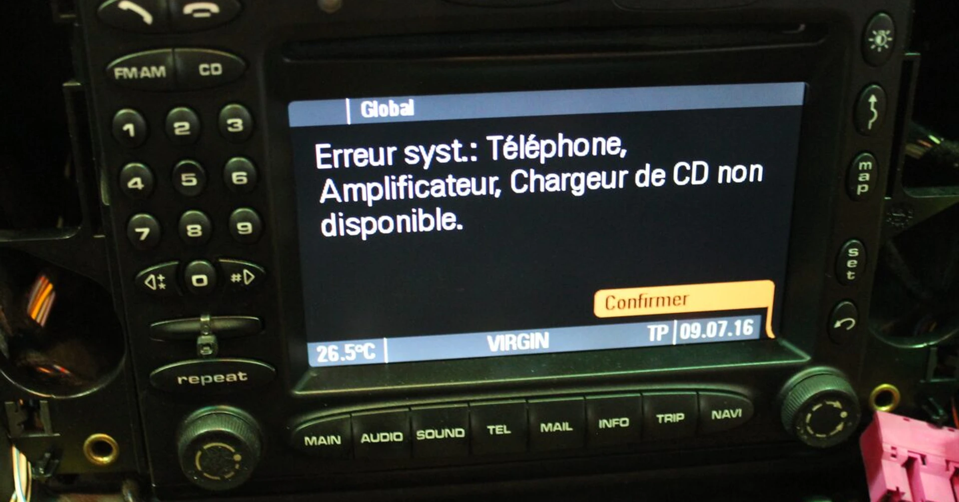 Porsche 996 : réparation du GPS PCM 3.2