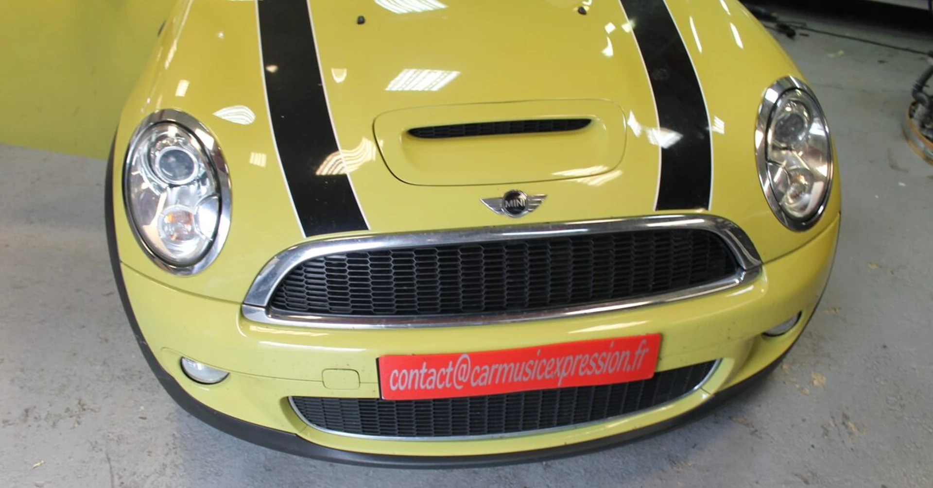 Mini Cooper S : Kenwood DNX5170BTS et caméra de recul