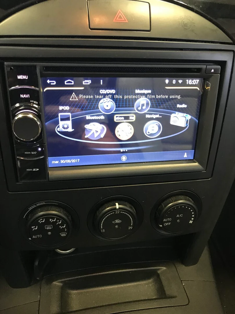 Roadster Mazda : autoradio GPS Android et caméra de recul