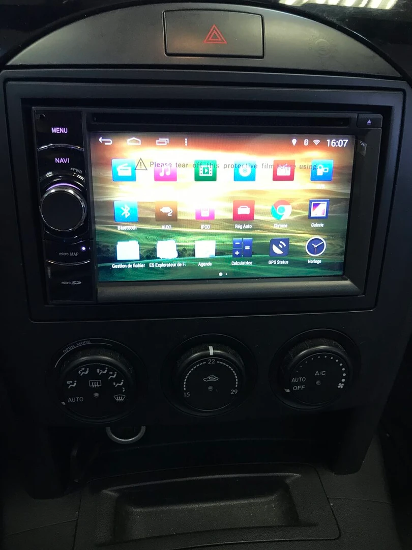Roadster Mazda : autoradio GPS Android et caméra de recul
