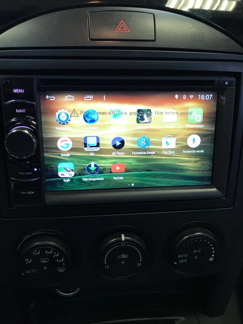 Roadster Mazda : autoradio GPS Android et caméra de recul
