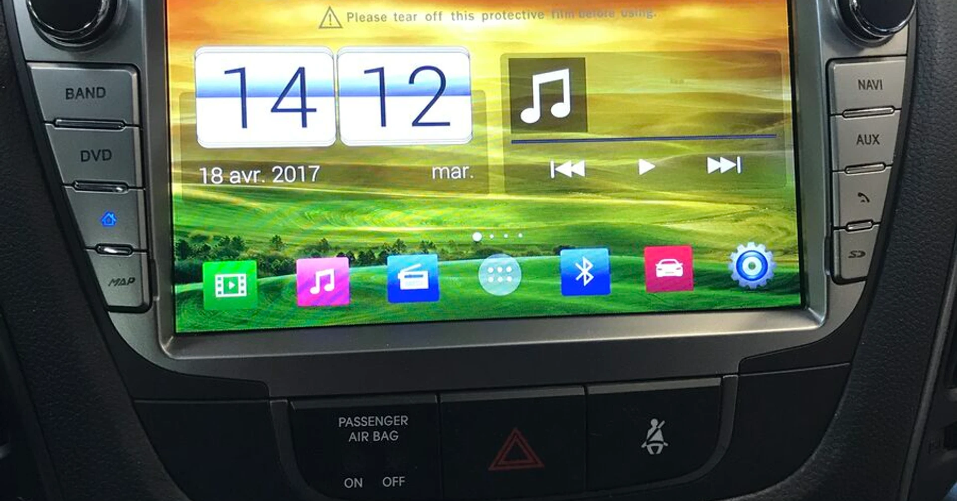 Hyundai ix35 : autoradio GPS Android et caméra de recul