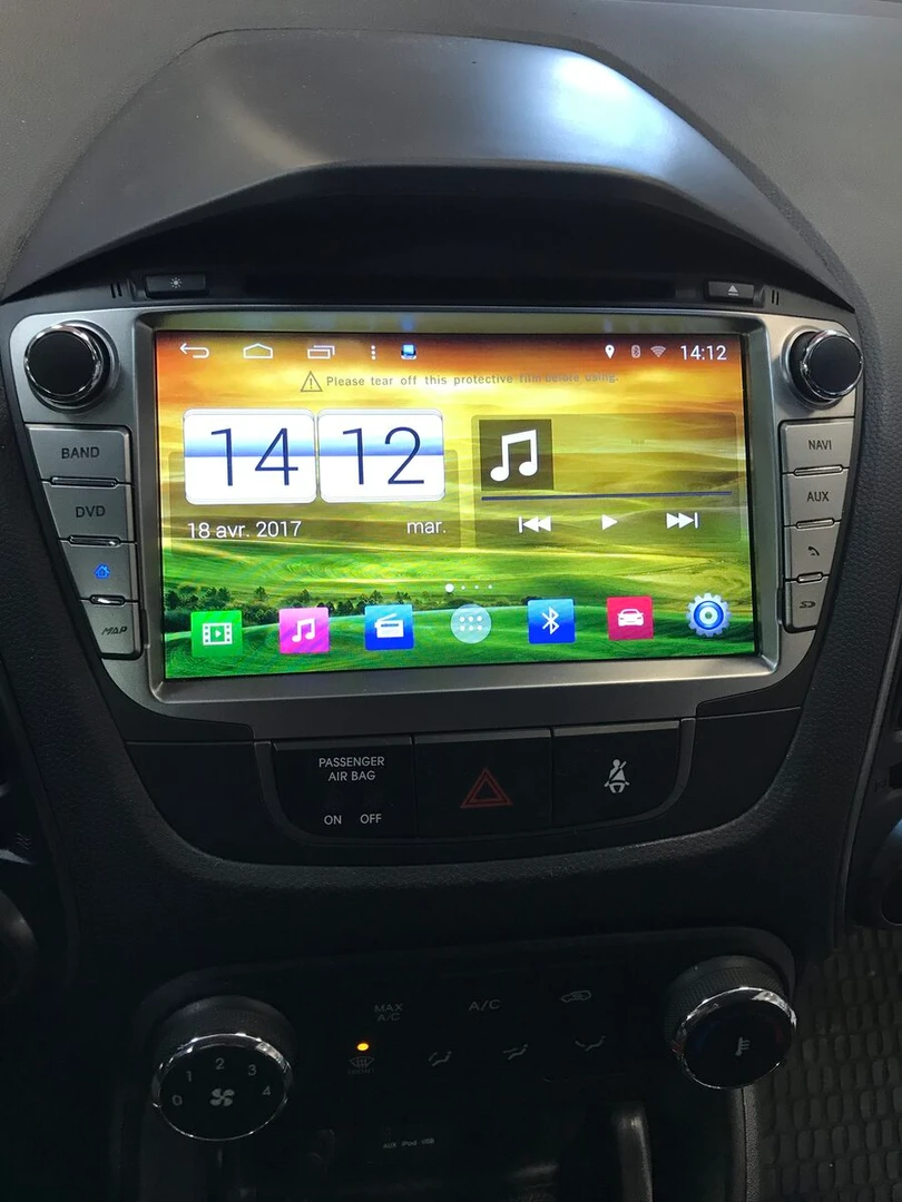 Hyundai ix35 : autoradio GPS Android et caméra de recul
