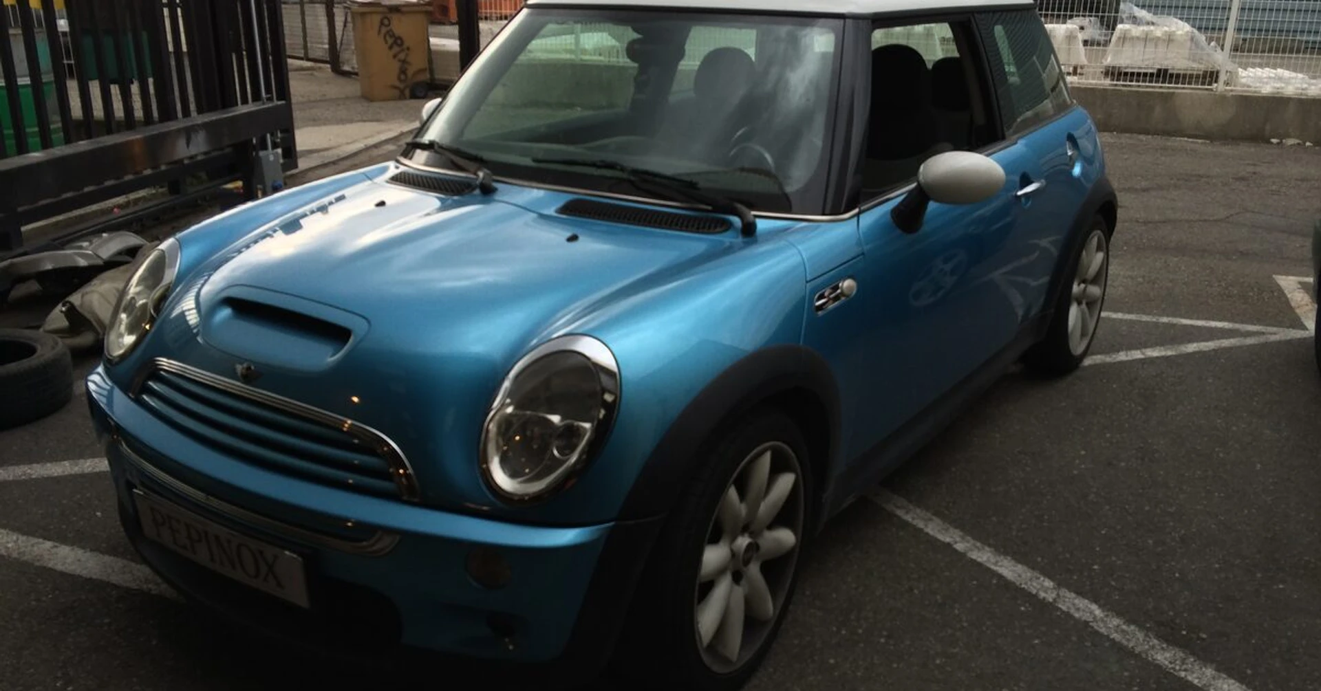 Mini Cooper S : échappement sur mesure double sortie