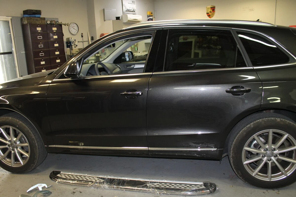 Audi Q5 2015 : pose de marchepieds latéraux type origine