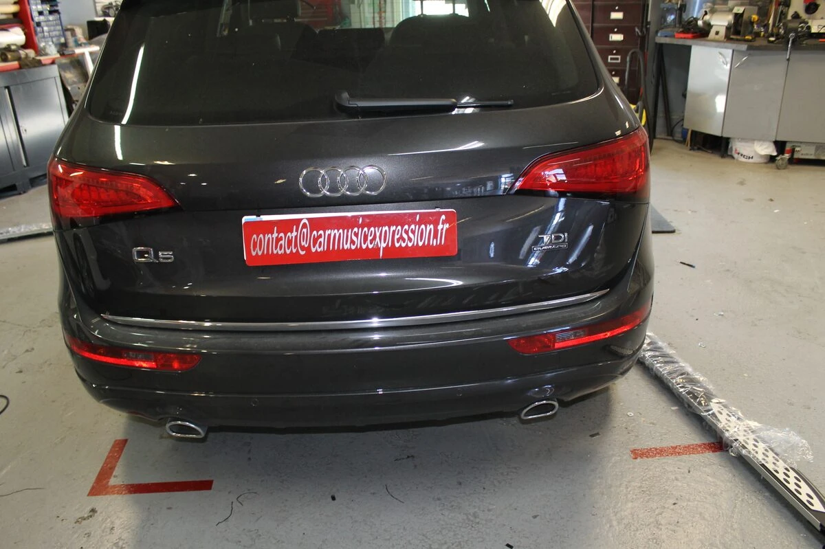 Audi Q5 2015 : pose de marchepieds latéraux type origine