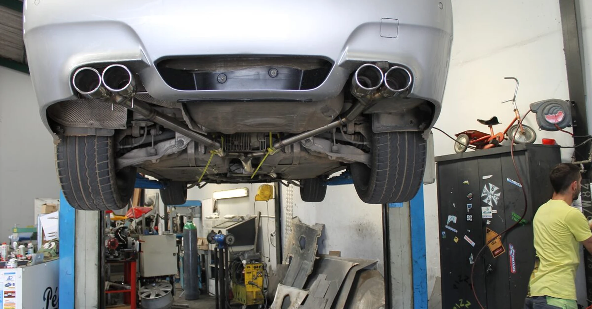 BMW Série 5 : ligne inox duplex et reprogrammation