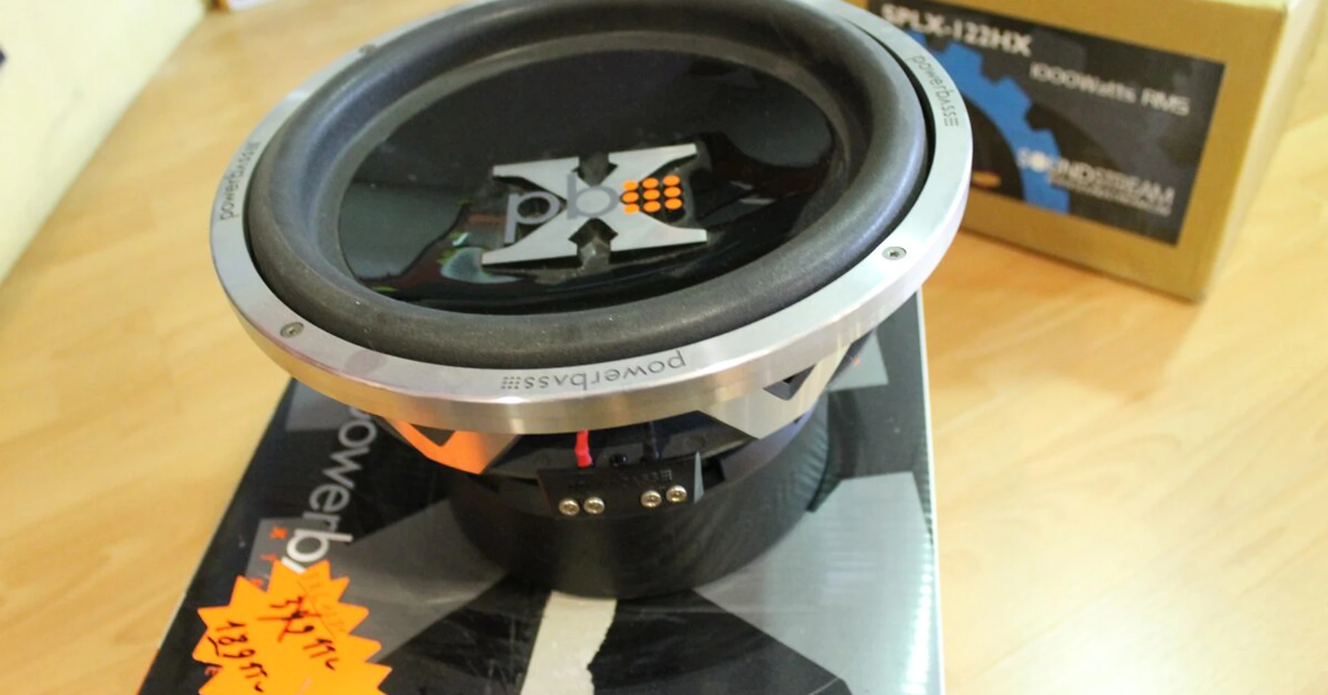Subwoofer Powerbass XXX-12D 30 cm pour le SPL