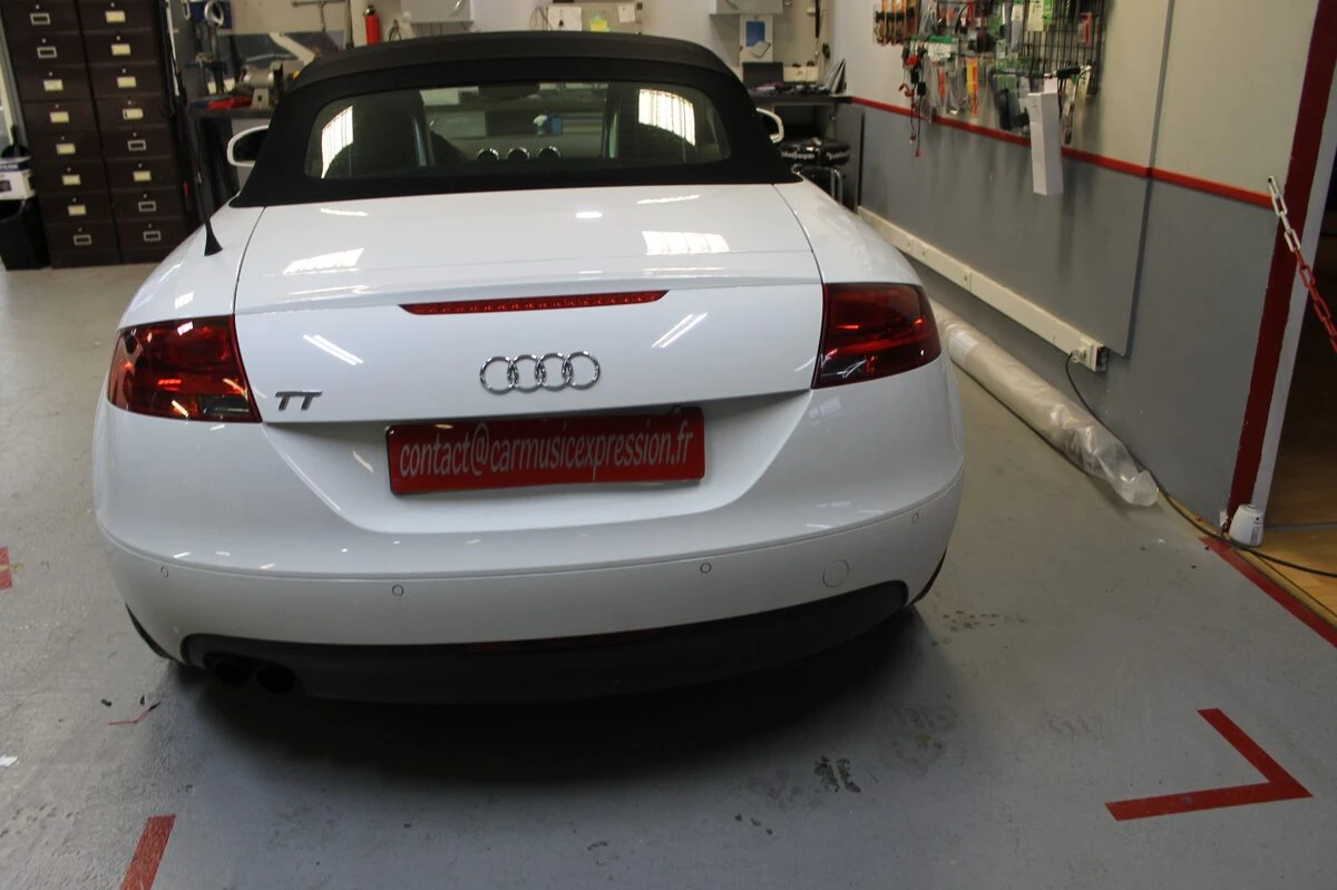 Audi TT Roadster : autoradio GPS avec reprise de toutes les fonctions d'origine