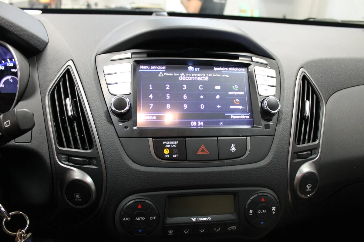 Hyundai ix35 2014 : autoradio GPS, caméra de recul et internet