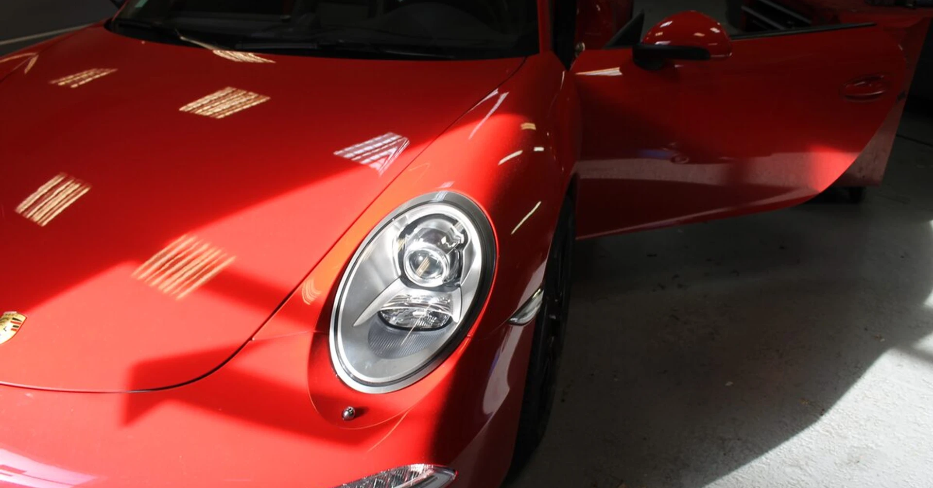 Porsche 991 : caméra de recul couleur carrosserie