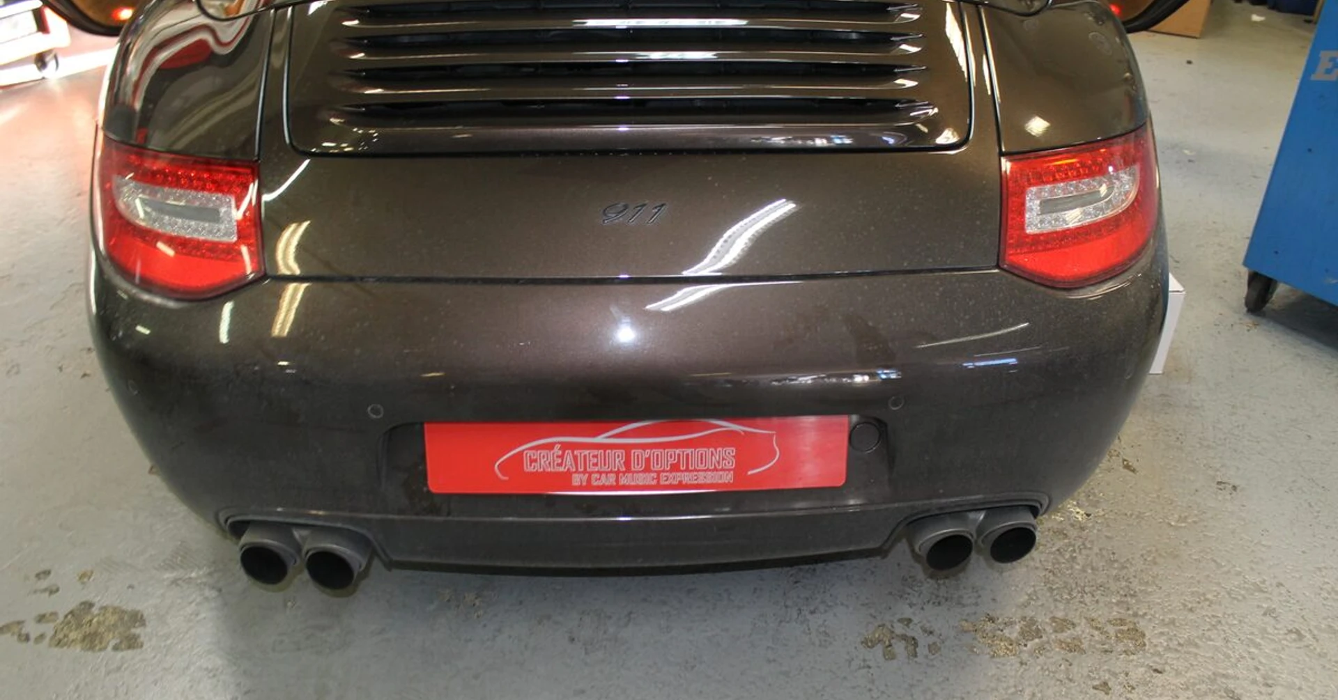 Porsche 997 Cabriolet : autoradio GPS Zenec