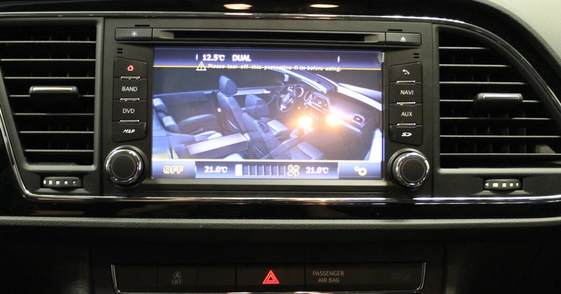 Autoradio GPS Seat Leon avec fonctions d'origine