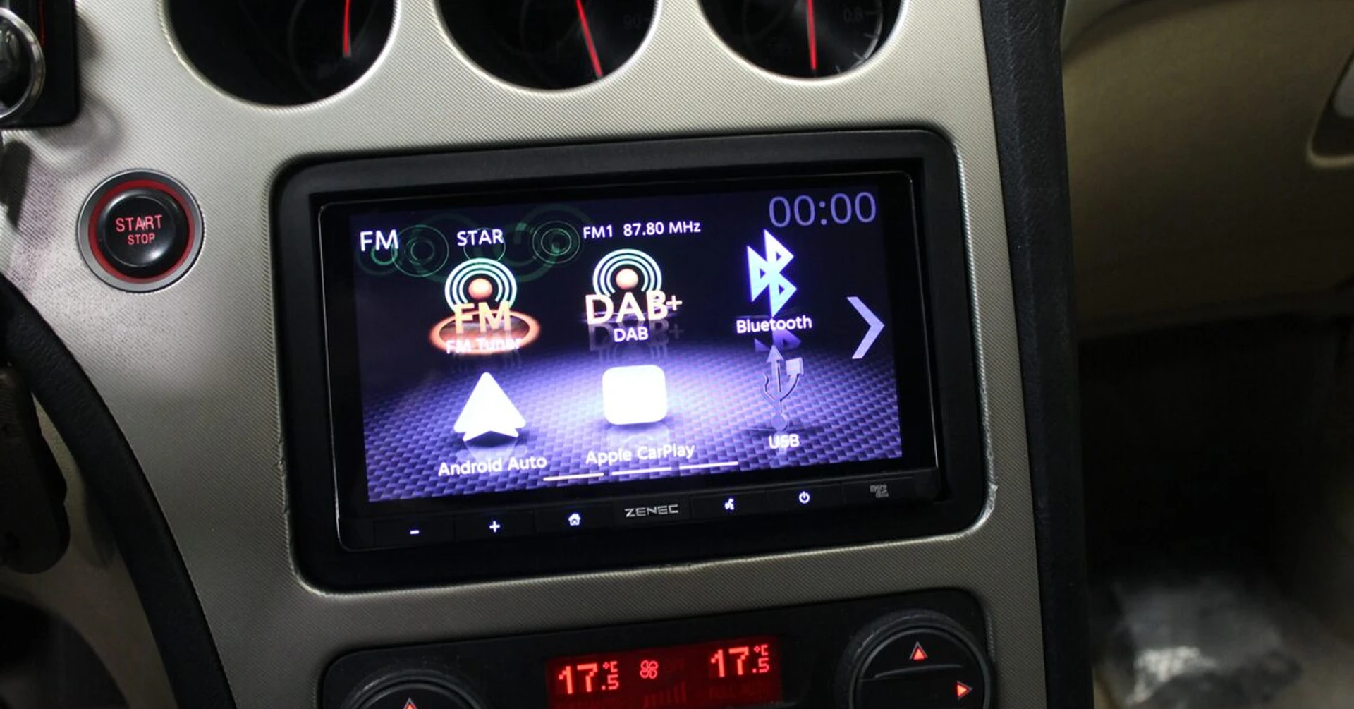 Alfa Romeo 159 : autoradio CarPlay et Android Auto Zenec