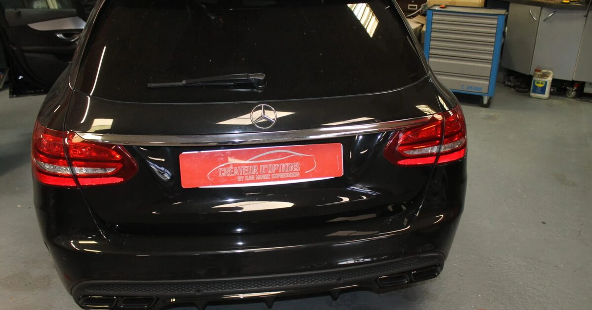 Mercedes Classe C break : amélioration son BLAM Audio