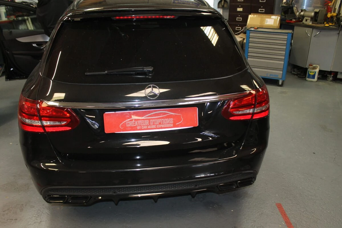 Mercedes Classe C break : amélioration du son en BLAM Audio