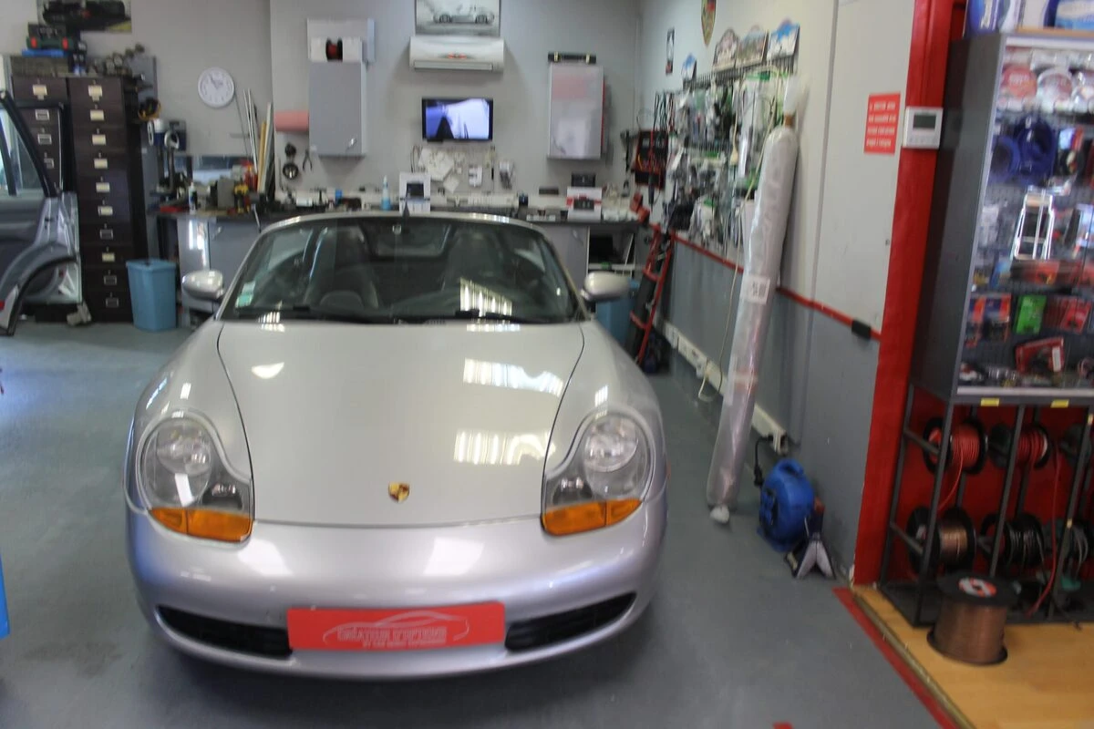 Porsche Boxster : nouvelle capote en alpaga noir