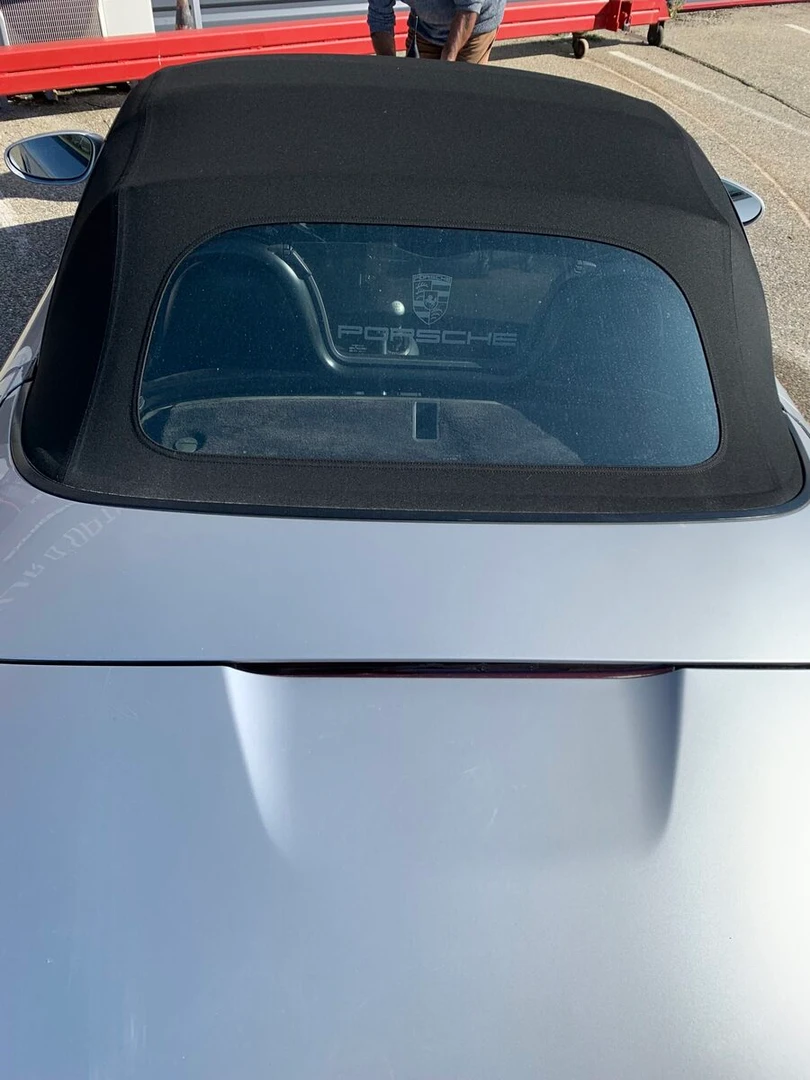 Porsche Boxster : nouvelle capote en alpaga noir