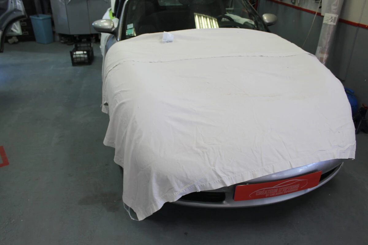 Porsche Boxster : nouvelle capote en alpaga noir