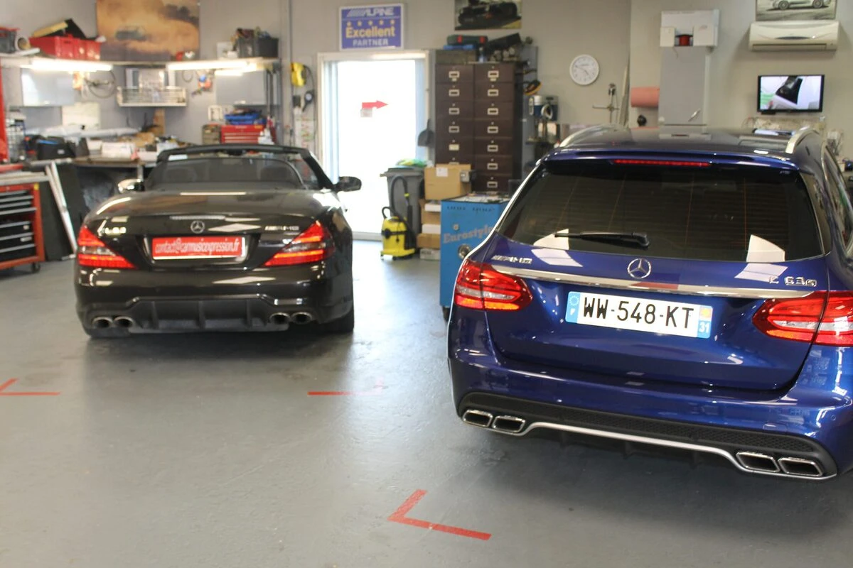 Mercedes SL 63 AMG : son amélioré avec BLAM