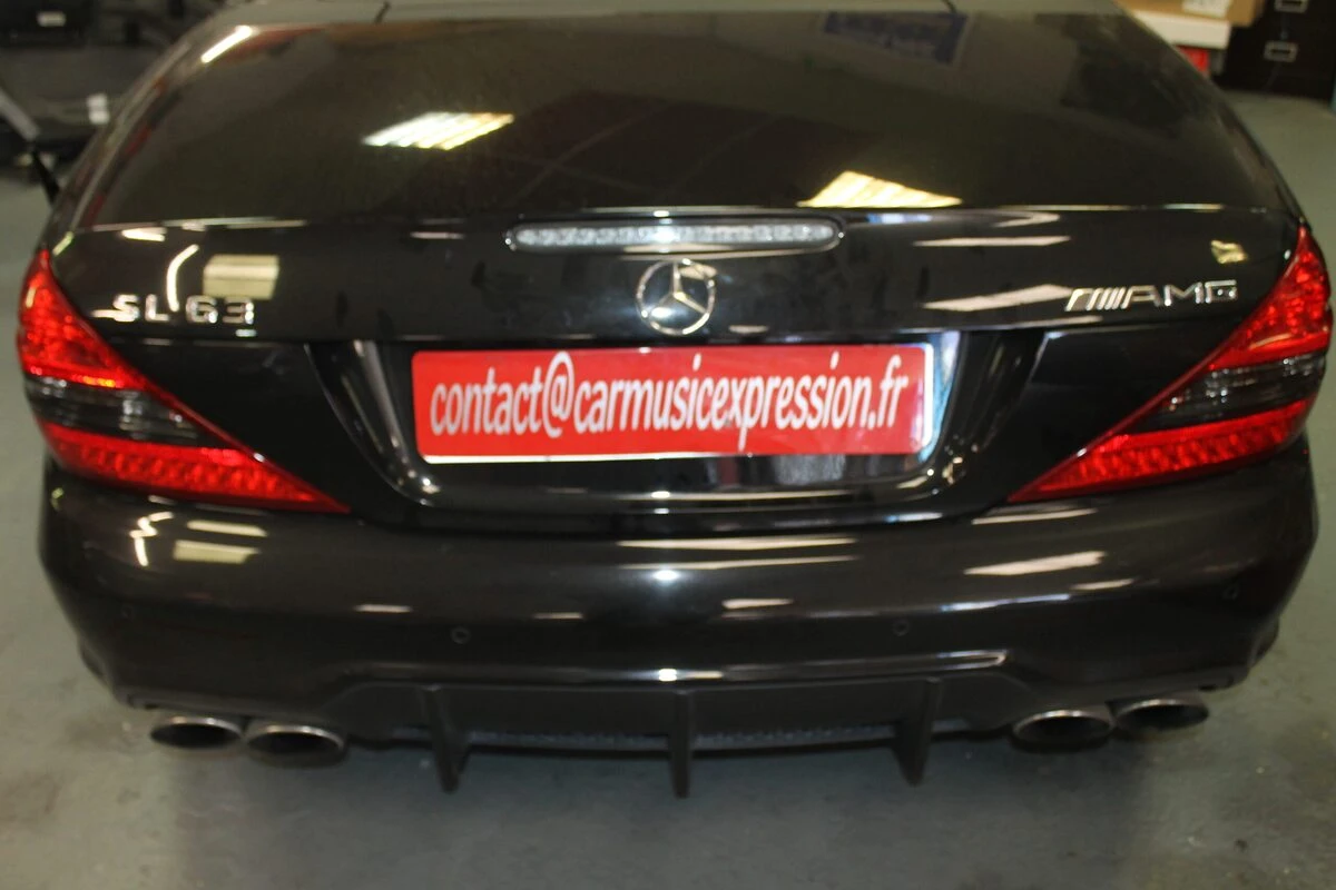 Mercedes SL 63 AMG : son amélioré avec BLAM