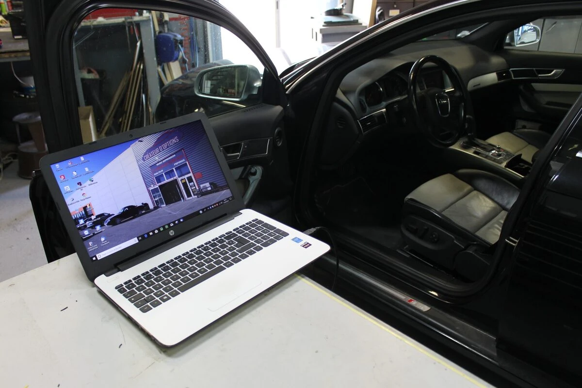 Audi A6 : réparation du calculateur radio du MMI