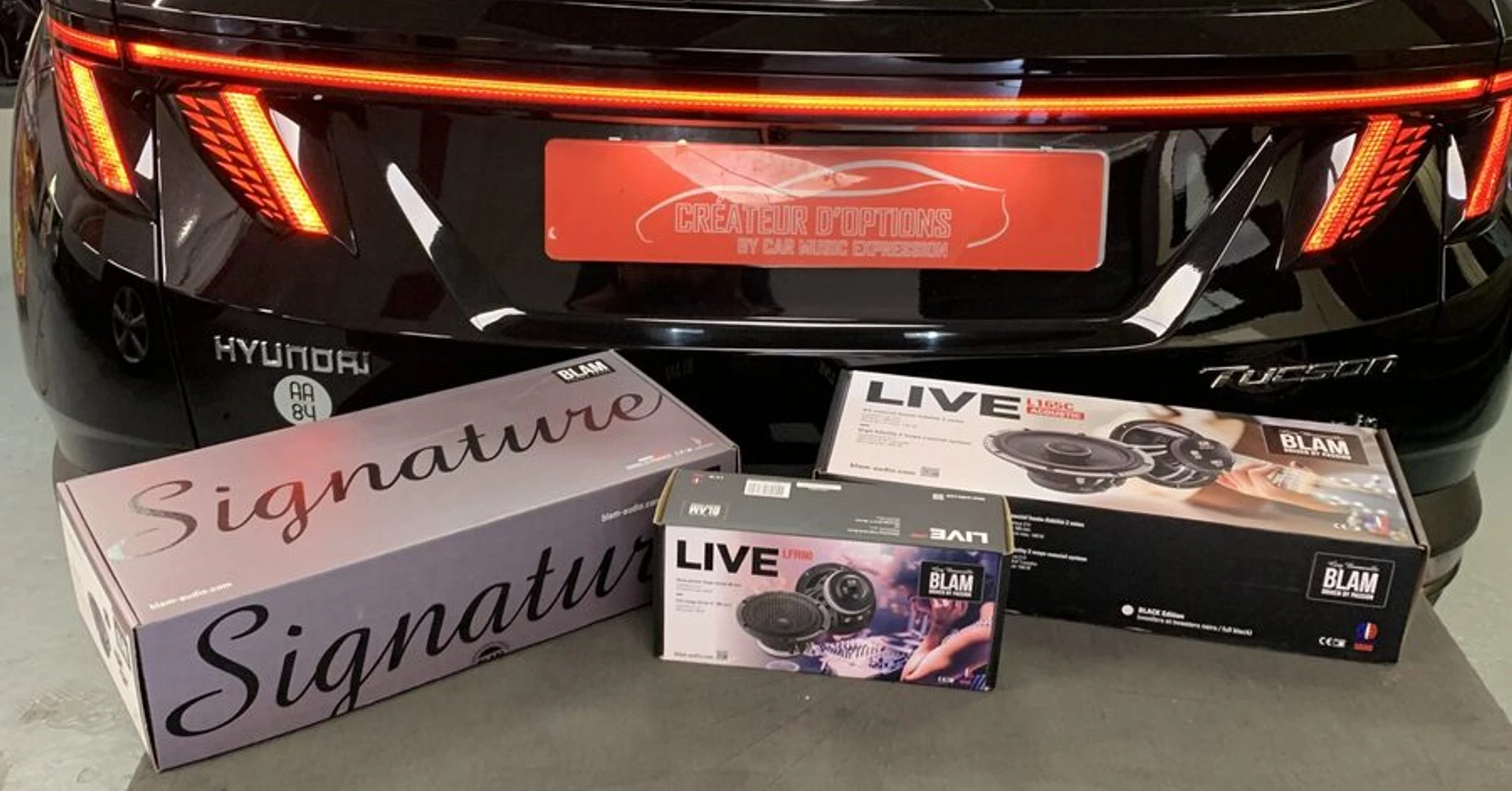 Hi-fi BLAM et insonorisation sur Hyundai Tucson 2022