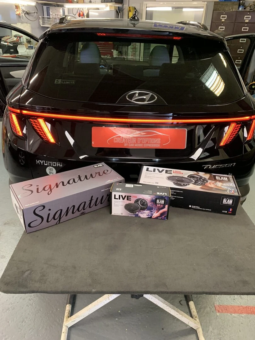 Hyundai Tucson 2022 : hi-fi BLAM et insonorisation des portes