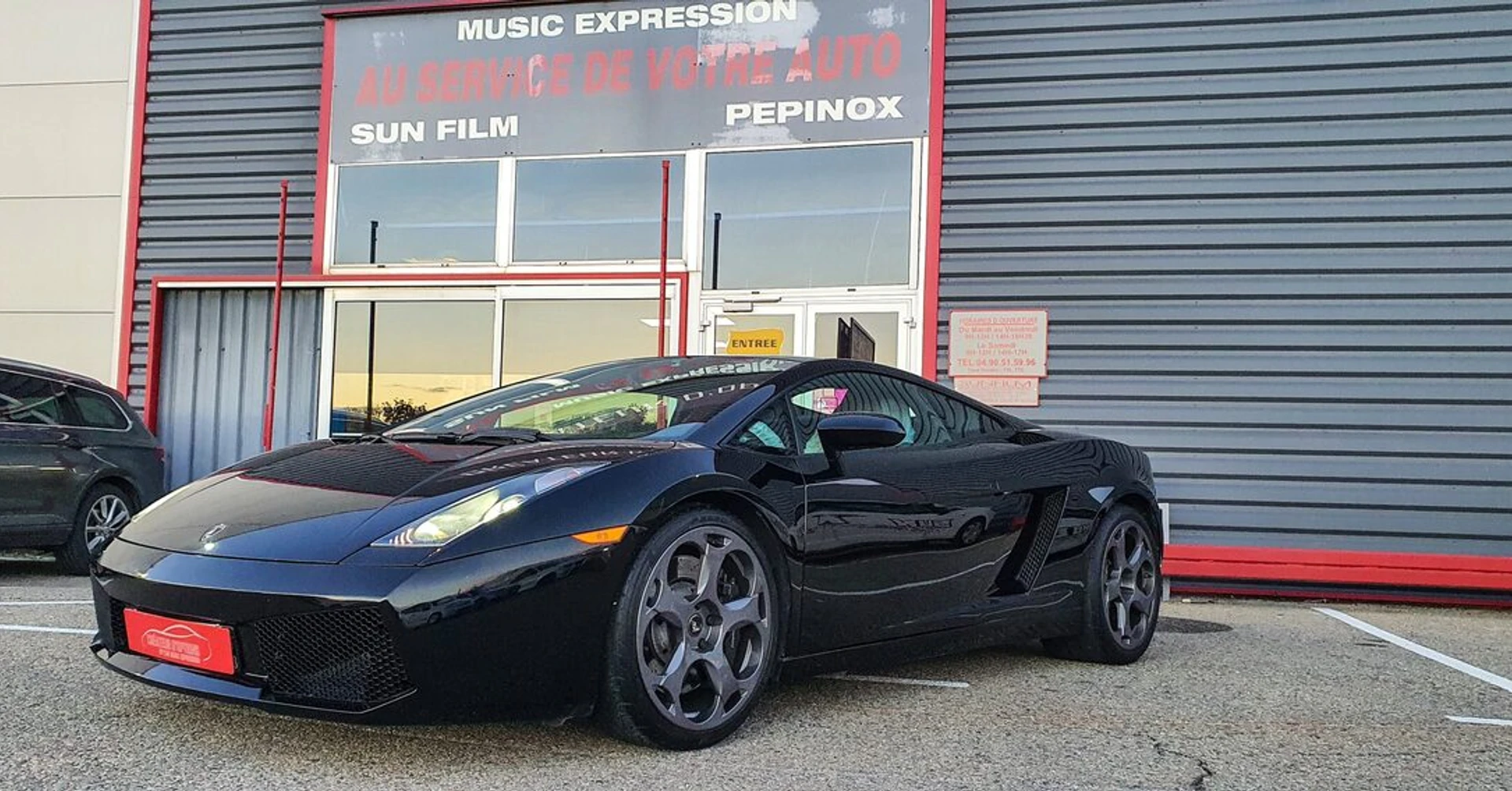 Lamborghini Gallardo : lustrage et traitement céramique